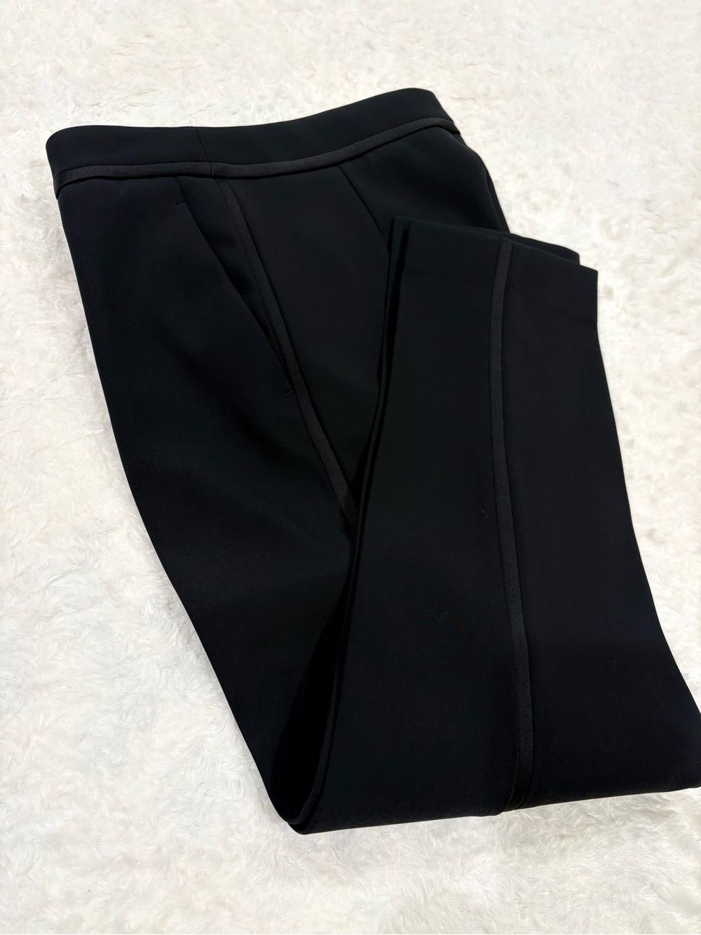 H&M Black Women's Tuxedo Dress Pants Size 8